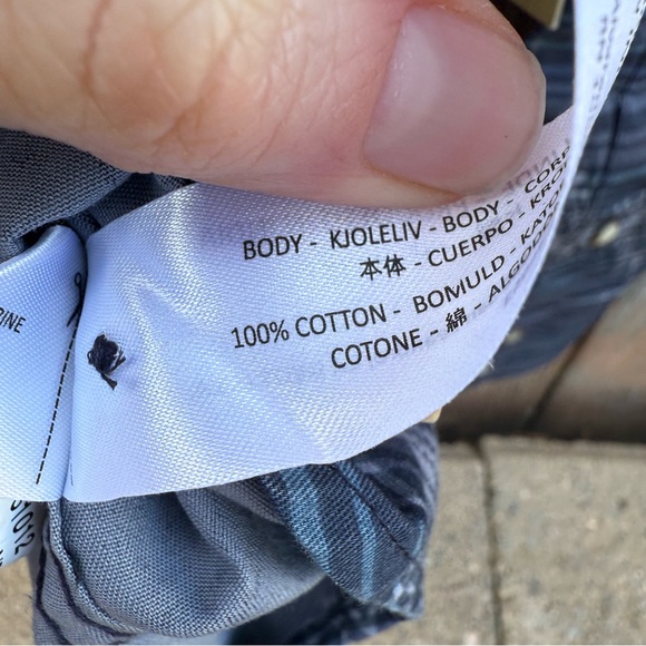 Ariat Men's Navy Muir Woods Dipsea Trail Haze Retro Fit Snap Shirt Small NWT - Picture 9 of 12